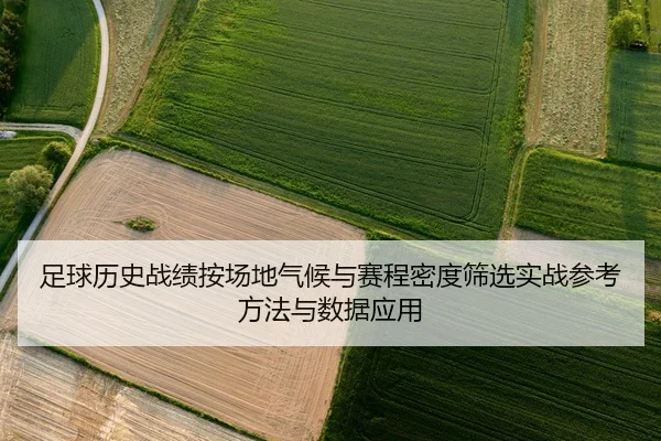 足球历史战绩按场地气候与赛程密度筛选实战参考方法与数据应用
